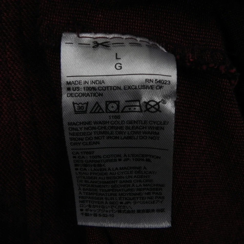 Banana Republic Polo Shirt Mens Large Golf Casual Knit Logo Red Short Sleeve